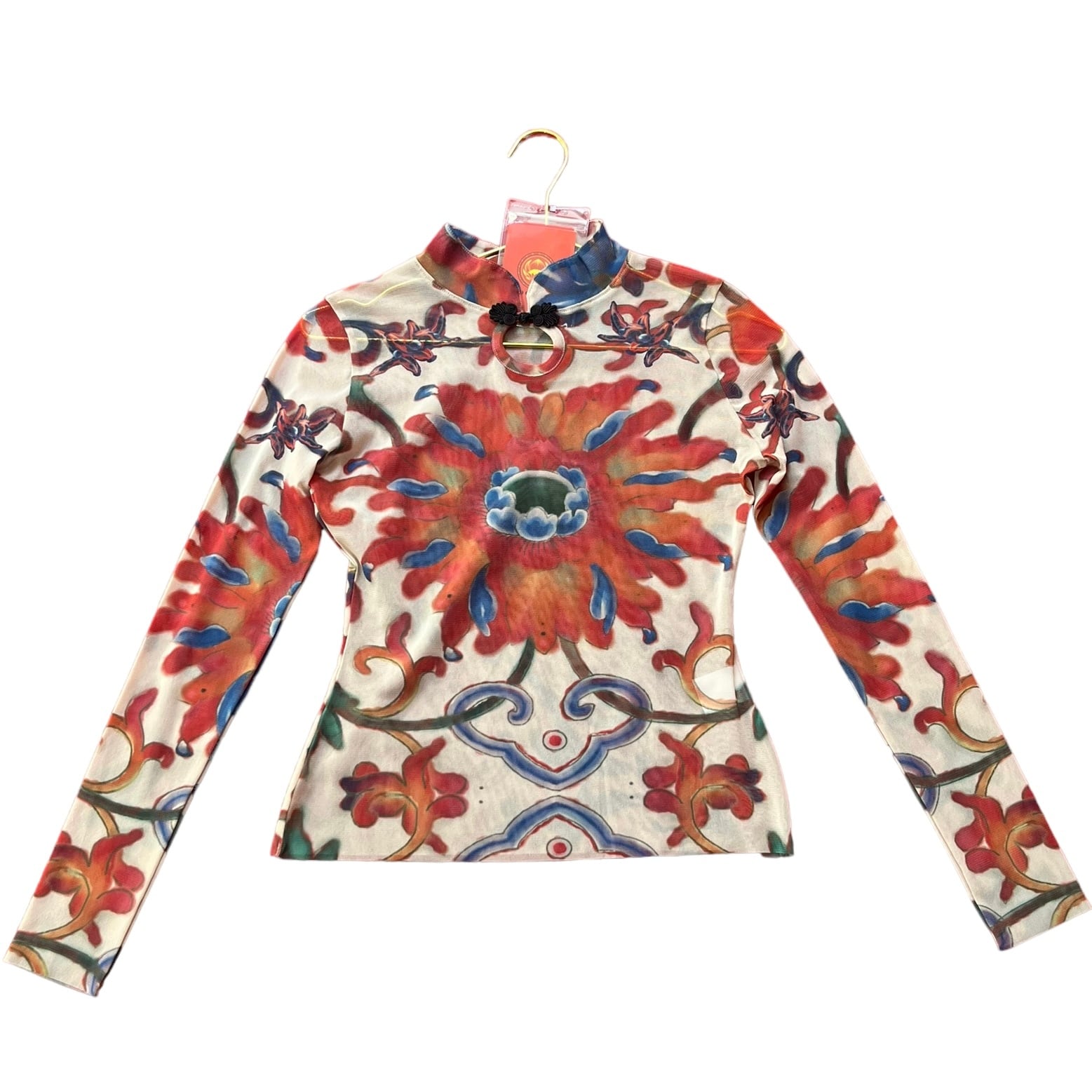 Space flower skin top