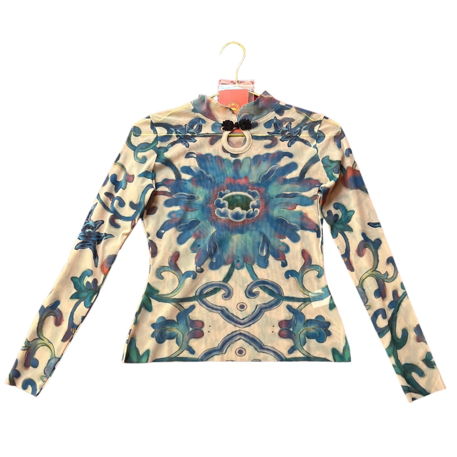 Space flower skin top