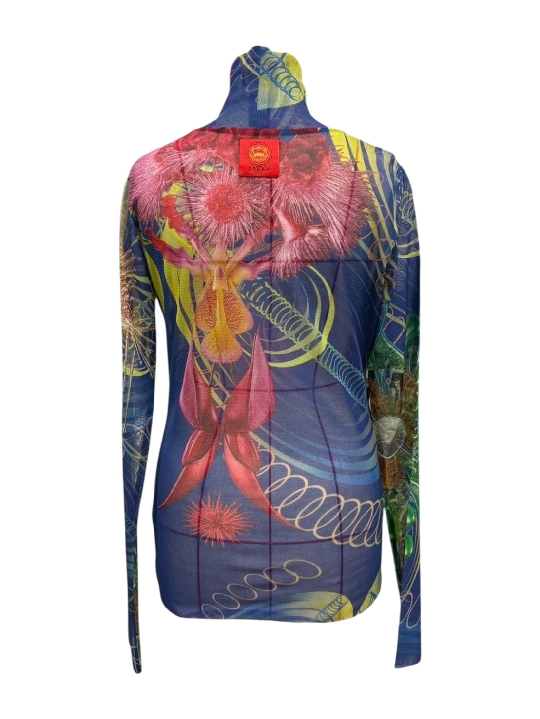 COSMIC BOTANICA High-neck Tops