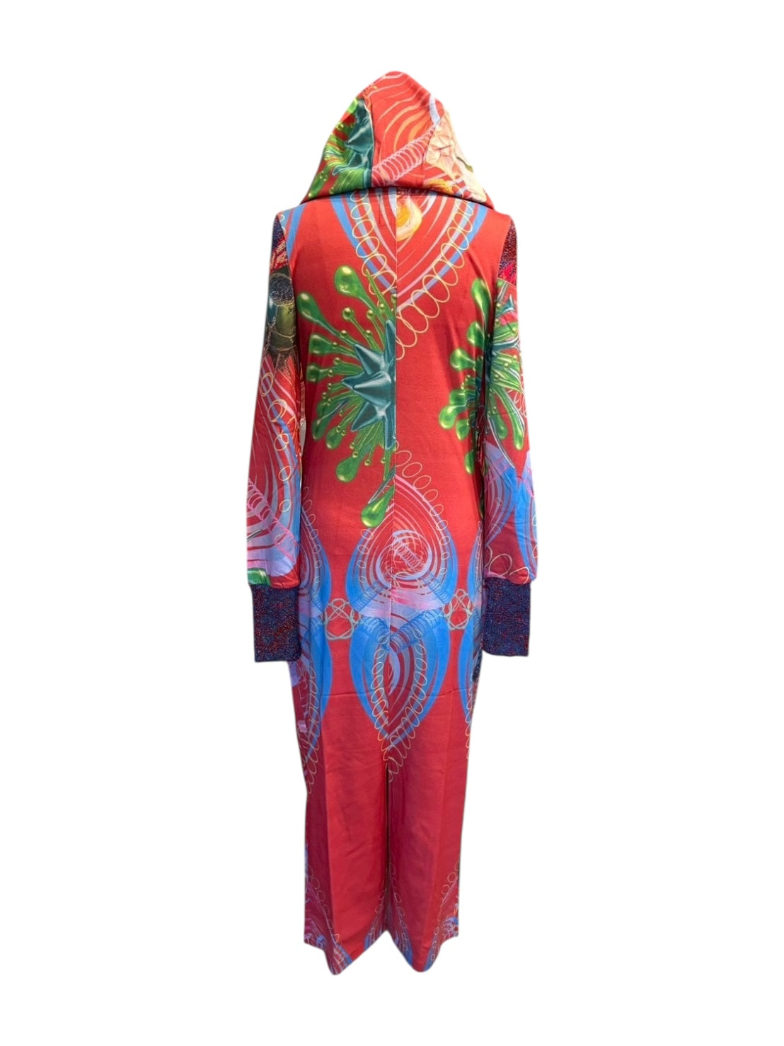 COSMIC BOTANICA Hoodie dress