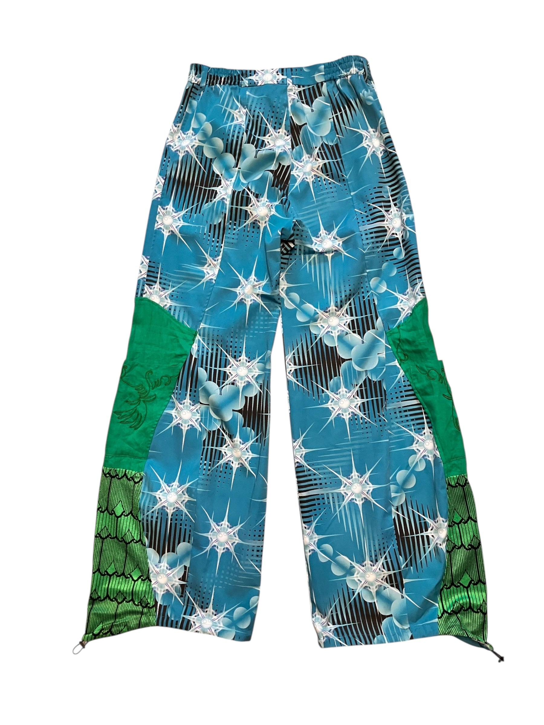 GALACTIC BLUE Upcycle pants