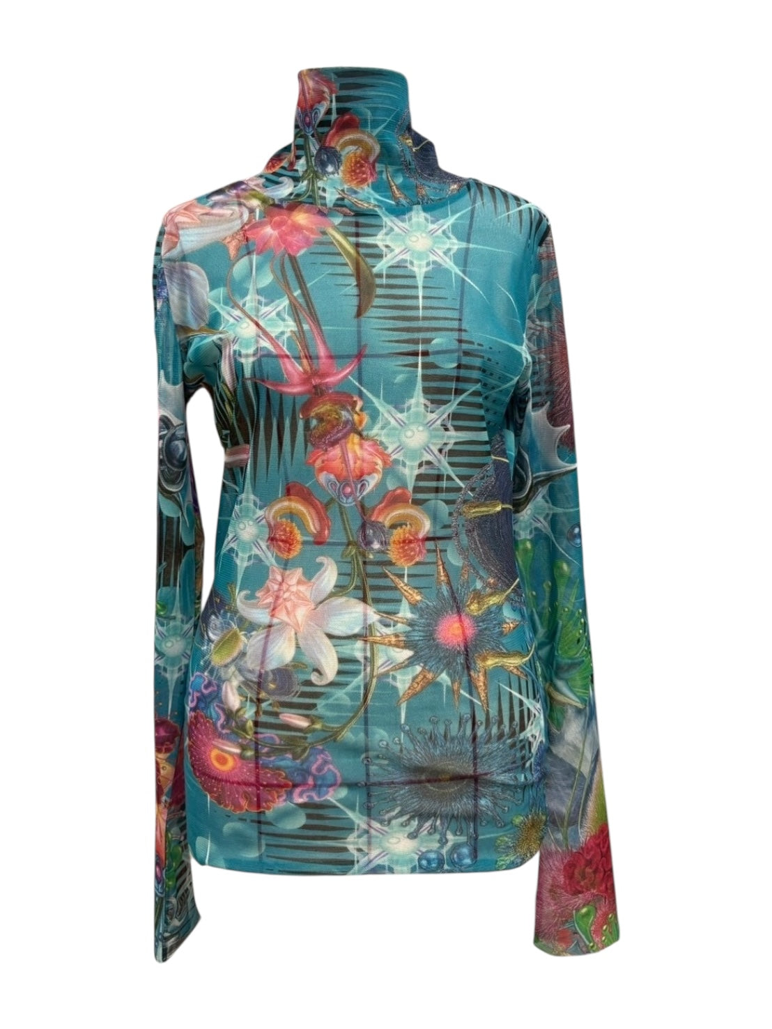 GALACTIC GARDEN High-neck Tops