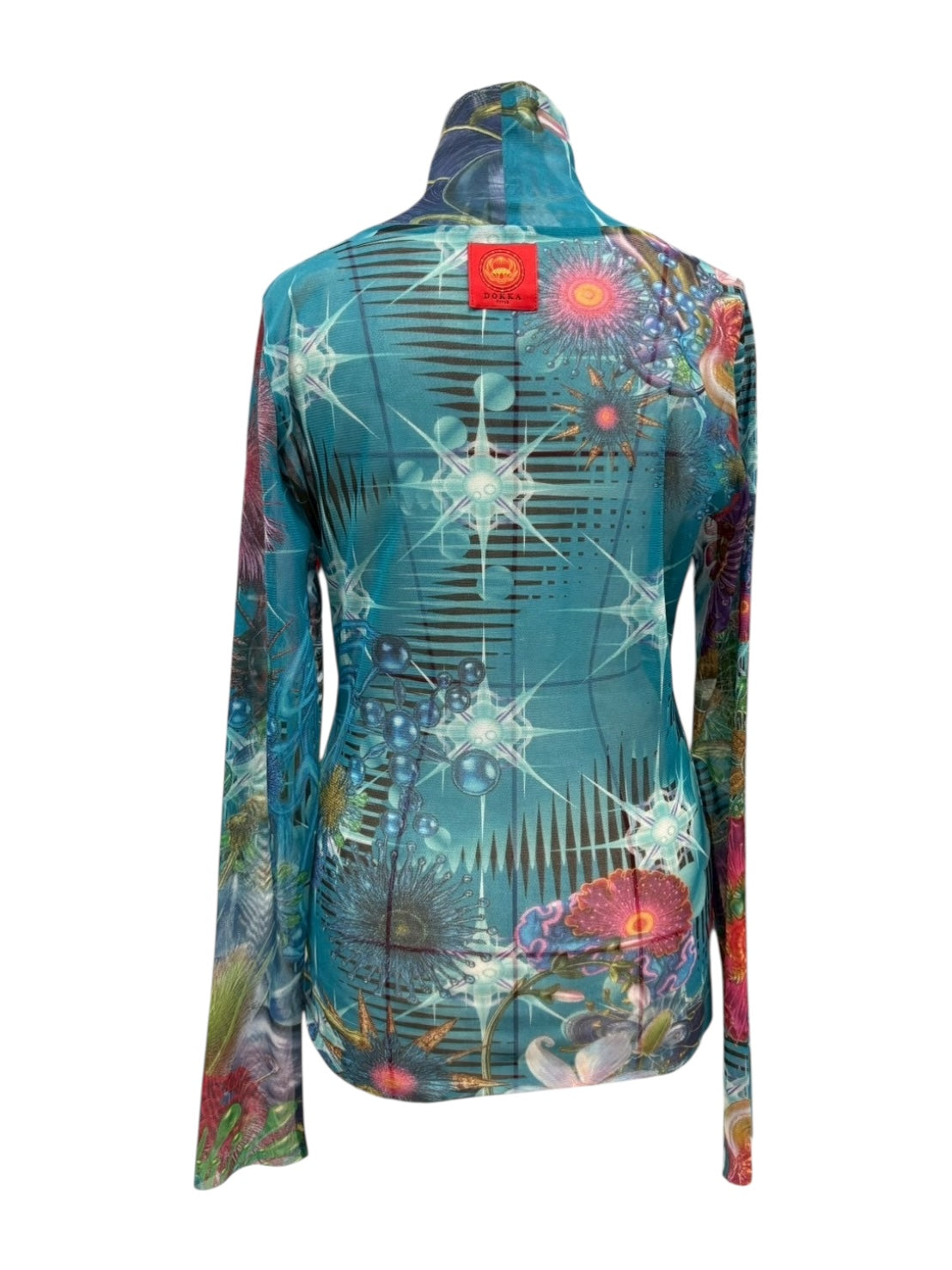 GALACTIC GARDEN High-neck Tops