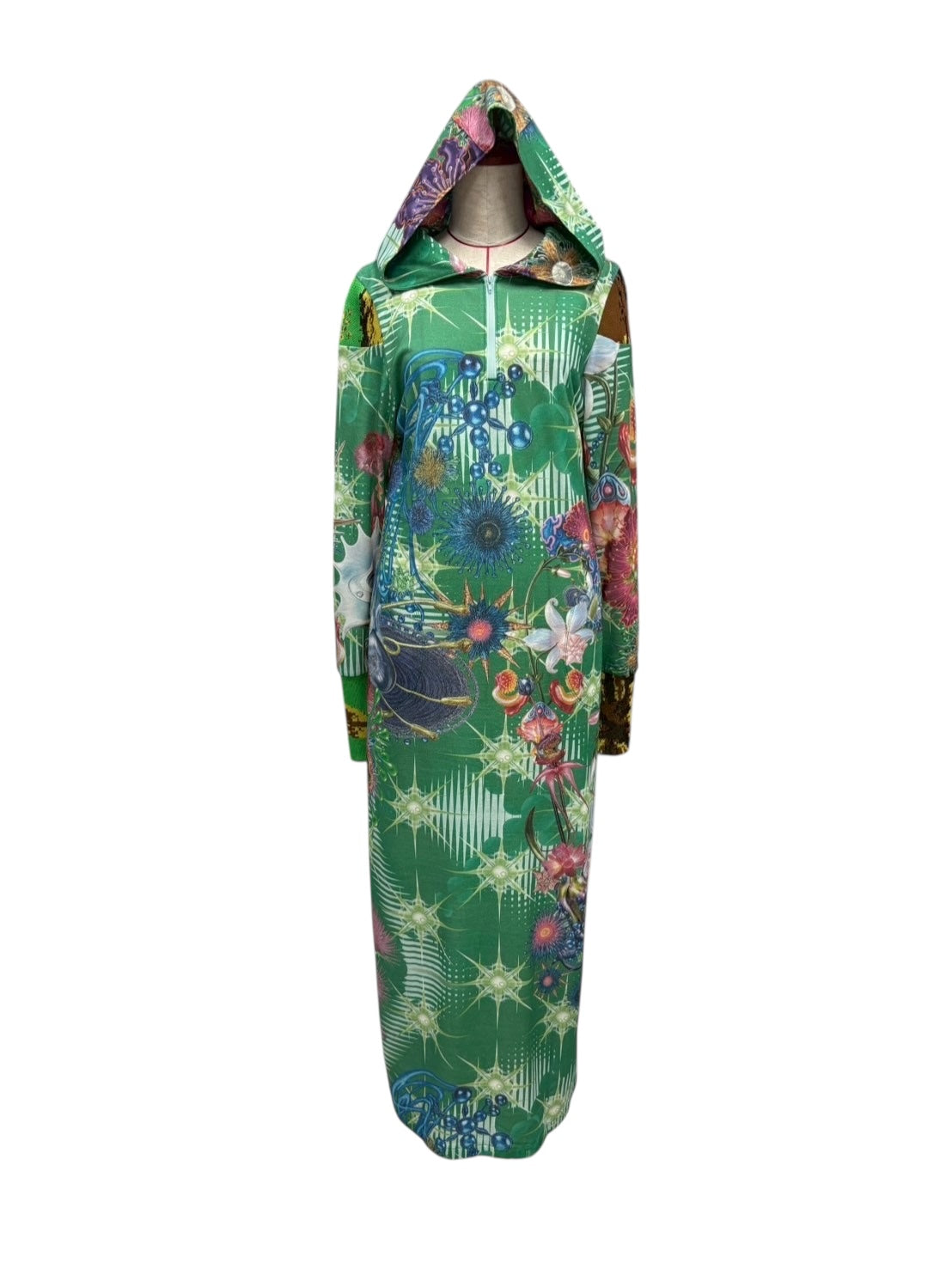 GALACTIC GARDEN  Hoodie dress
