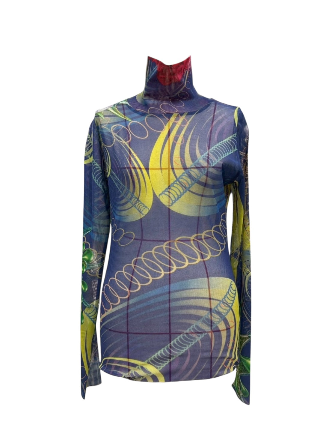 COSMIC BOTANICA High-neck Tops