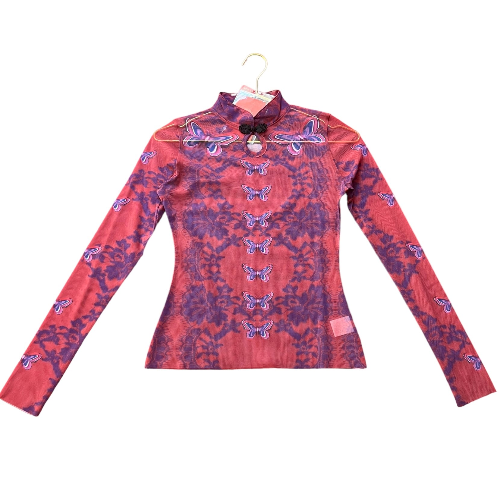 Butterfly skin top